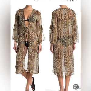 Kendall and Kylie beach cover up